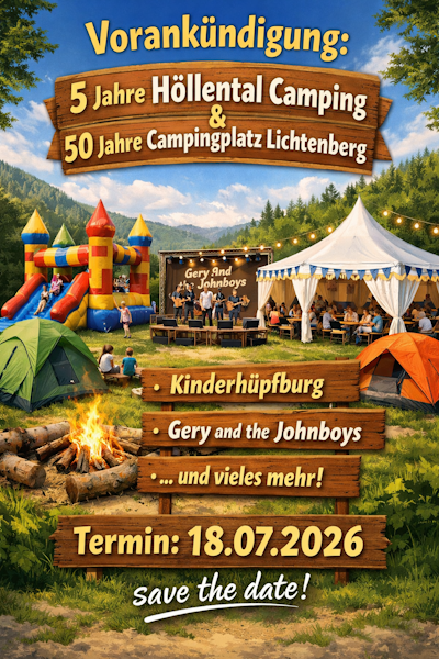 Jubiläum am 18.07.2026